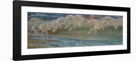 The Horses of Neptun, 1892-Walter Crane-Framed Giclee Print