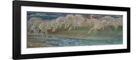 The Horses of Neptun, 1892-Walter Crane-Framed Giclee Print