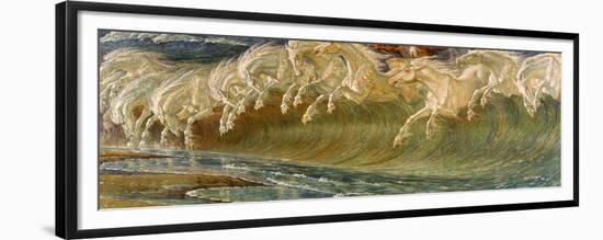 The Horses of Neptune, 1892-Walter Crane-Framed Premium Giclee Print
