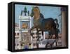 The Horses of San Marco-Boris Kustodiyev-Framed Stretched Canvas