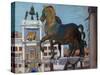 The Horses of San Marco-Boris Kustodiyev-Stretched Canvas