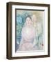 The Hortensia, or the Two Sisters, 1894-Berthe Morisot-Framed Giclee Print