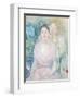 The Hortensia, or the Two Sisters, 1894-Berthe Morisot-Framed Giclee Print