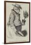 The Horticultural Man of Business-Alfred Crowquill-Framed Giclee Print