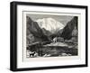 The Hospice on Mount St. Bernard, Switzerland-null-Framed Giclee Print