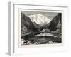 The Hospice on Mount St. Bernard, Switzerland-null-Framed Giclee Print