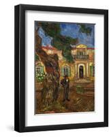 The Hospital of Saint Paul at Saint Remy de Provence, c.1889-Vincent van Gogh-Framed Giclee Print