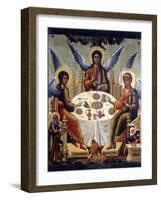 The Hospitality of Abraham, (The Old Testament Trinit), 1700-Tichon Filatyev-Framed Giclee Print