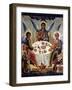 The Hospitality of Abraham, (The Old Testament Trinit), 1700-Tichon Filatyev-Framed Giclee Print