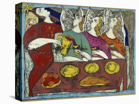 The Hospitality of Abraham-Leslie Xuereb-Stretched Canvas
