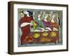 The Hospitality of Abraham-Leslie Xuereb-Framed Giclee Print