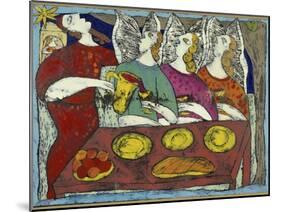 The Hospitality of Abraham-Leslie Xuereb-Mounted Giclee Print