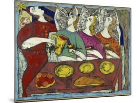 The Hospitality of Abraham-Leslie Xuereb-Mounted Giclee Print