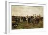 The Hostages: Souvenir of the 1870-71 Campaign, 1878-Jean-Baptiste Edouard Detaille-Framed Giclee Print