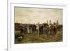 The Hostages: Souvenir of the 1870-71 Campaign, 1878-Jean-Baptiste Edouard Detaille-Framed Giclee Print