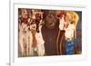 The Hostile Force, c.1902-Gustav Klimt-Framed Premium Giclee Print