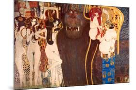 The Hostile Force, c.1902-Gustav Klimt-Mounted Premium Giclee Print