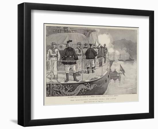 The Hostilities Between China and Japan-null-Framed Giclee Print