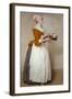 The Hot Chocolate Girl, about 1744/45-Jean-Etienne Liotard-Framed Giclee Print