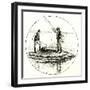 The Hot Cone in the Yellowstone Lake 1891, USA-null-Framed Giclee Print