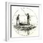 The Hot Cone in the Yellowstone Lake 1891, USA-null-Framed Giclee Print