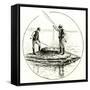 The Hot Cone in the Yellowstone Lake 1891, USA-null-Framed Stretched Canvas