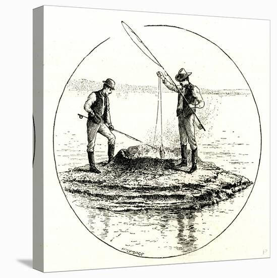 The Hot Cone in the Yellowstone Lake 1891, USA-null-Stretched Canvas