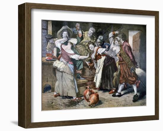 The Hot Hand, 1894-Ferdinand Roybet-Framed Giclee Print