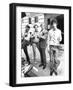 The Hot Rock, from Left: Ron Leibman, George Segal, Robert Redford, Paul Sand, 1972-null-Framed Photo