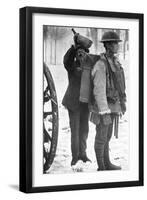 The Hot Soup Man at the Front, First World War, 1916-null-Framed Giclee Print