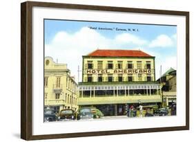 The Hotel Americano, Curacao, Netherlands Antilles, C1900s-null-Framed Giclee Print