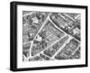The Hotel De Conde as Depicted on the 1739 Turgot Map of Paris-null-Framed Giclee Print