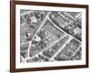 The Hotel De Conde as Depicted on the 1739 Turgot Map of Paris-null-Framed Giclee Print