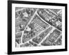 The Hotel De Conde as Depicted on the 1739 Turgot Map of Paris-null-Framed Giclee Print