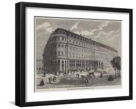 The Hotel De La Paix, Paris-Felix Thorigny-Framed Giclee Print