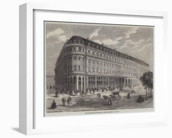 The Hotel De La Paix, Paris-Felix Thorigny-Framed Giclee Print