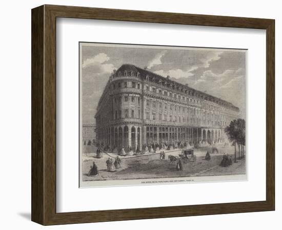 The Hotel De La Paix, Paris-Felix Thorigny-Framed Giclee Print