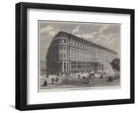 The Hotel De La Paix, Paris-Felix Thorigny-Framed Giclee Print