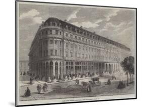 The Hotel De La Paix, Paris-Felix Thorigny-Mounted Giclee Print