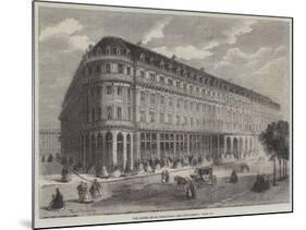 The Hotel De La Paix, Paris-Felix Thorigny-Mounted Giclee Print