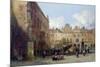 The Hotel De Ville, Arras, 1856 (Oil on Card)-Lewis John Wood-Mounted Giclee Print