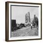 The Hotel De Ville, Arras, France, World War I, C1914-C1918-Nightingale & Co-Framed Photographic Print