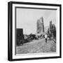 The Hotel De Ville, Arras, France, World War I, C1914-C1918-Nightingale & Co-Framed Photographic Print