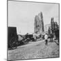The Hotel De Ville, Arras, France, World War I, C1914-C1918-Nightingale & Co-Mounted Photographic Print
