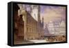 The Hotel de Ville, Brussels-William Callow-Framed Stretched Canvas