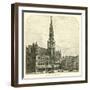 The Hotel De Ville, Brussels-null-Framed Giclee Print