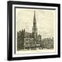 The Hotel De Ville, Brussels-null-Framed Giclee Print