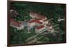 The Hotel Del Monte from the air - Del Monte, CA-Lantern Press-Framed Art Print