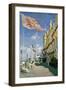 The Hotel des Roches Noires at Trouville, 1870-Claude Monet-Framed Giclee Print