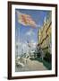 The Hotel des Roches Noires at Trouville, 1870-Claude Monet-Framed Giclee Print